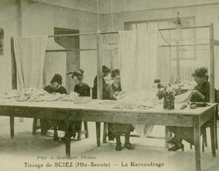 Usine Tissage Commune de Sciez 1920
